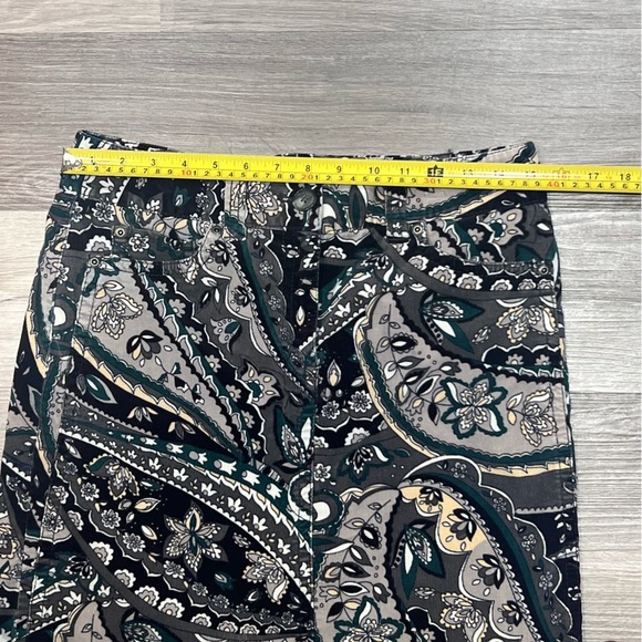 Ann Taylor Floral A Line Cotton Skirt 8 - Picture 9 of 9